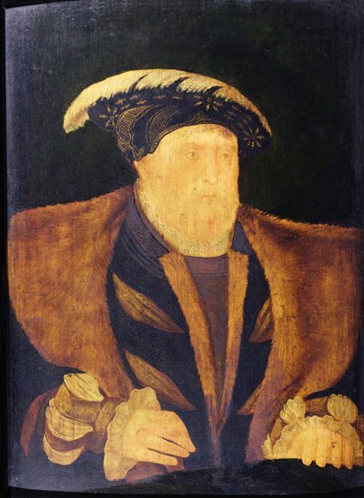 Henryk VIII (1491-1547) (olej na panelu) autorstwa English School