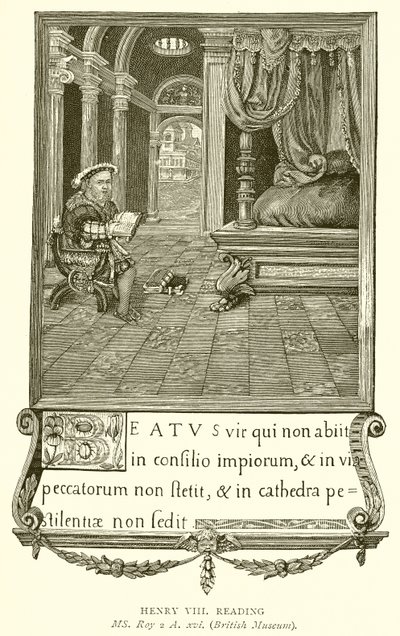 Czytanie Henryka VIII autorstwa English School