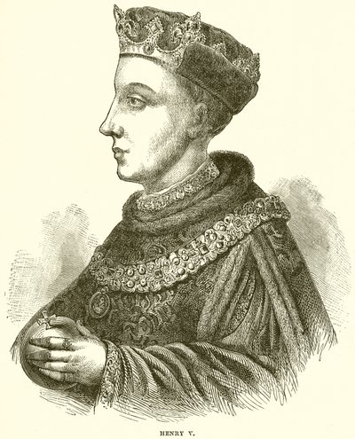 Henryk V autorstwa English School