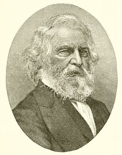 Henry Wadsworth Longfellow autorstwa English School