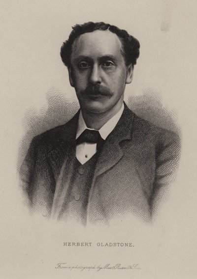 Herbert Gladstone, brytyjski polityk autorstwa English School