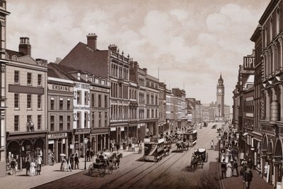 High Street, Belfast (lito) autorstwa English School