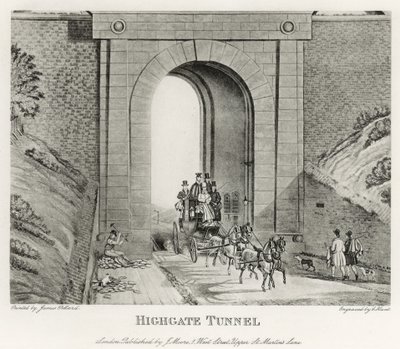 Tunel Highgate autorstwa English School