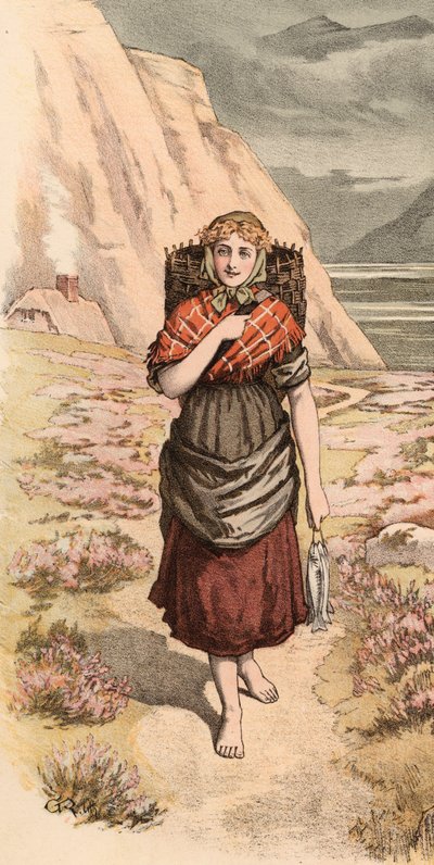 Highland lass autorstwa English School