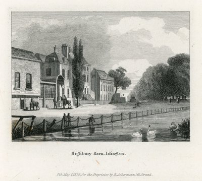 Highway Barn, Islington autorstwa English School