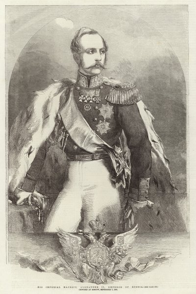 Jego Cesarska Mość Aleksander II autorstwa English School