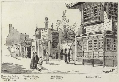 Historia mieszkań ludzkich na wystawie w Paryżu autorstwa English School