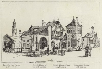 Historia mieszkań ludzkich na wystawie w Paryżu autorstwa English School