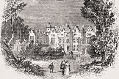 Holland House, Kensington, z książki „Old England