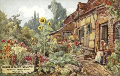 Dom Mary Arden, Wilmcote, Warwickshire autorstwa English School