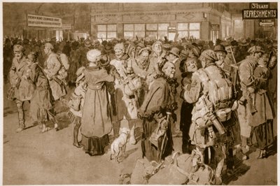Dom na urlopie: po przybyciu specjalnego okopu na londyńskim końcu 1914-19 autorstwa English School