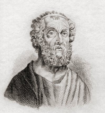 Homer, 1825 autorstwa English School
