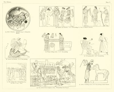 Homer Odyseja autorstwa English School