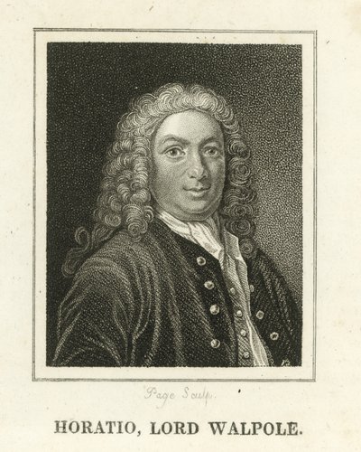 Horatio, Lord Walpole (grafika) autorstwa English School