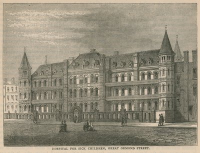 Szpital dla chorych dzieci, Great Ormond Street, Londyn autorstwa English School