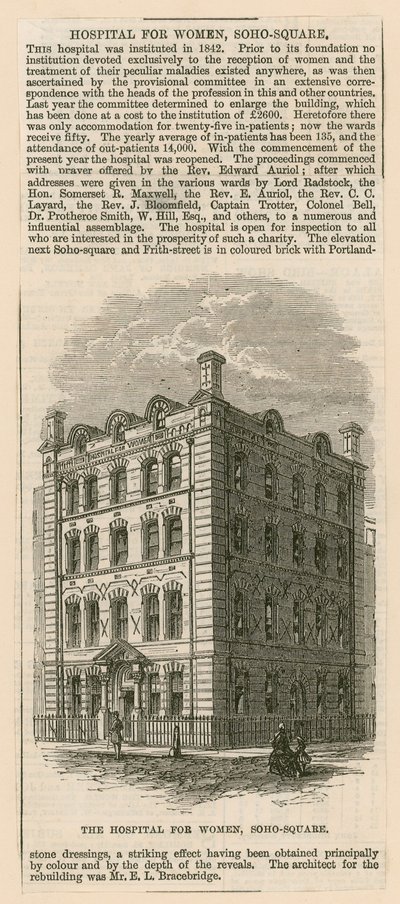 Szpital dla Kobiet, Plac Soho autorstwa English School