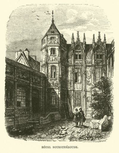 Hotel Bourgtheroulde autorstwa English School