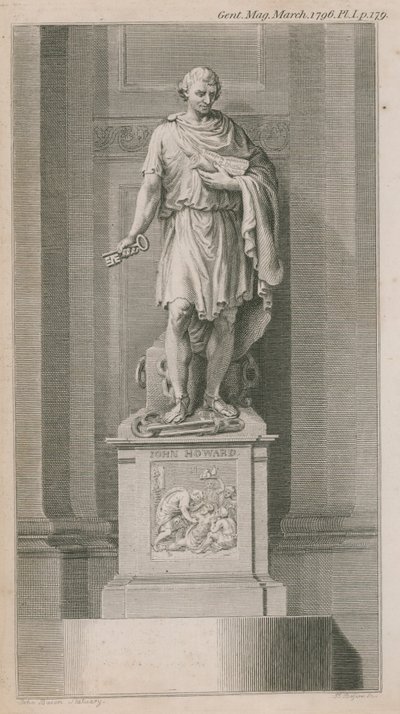 Pomnik Howarda w katedrze św. Pawła autorstwa English School