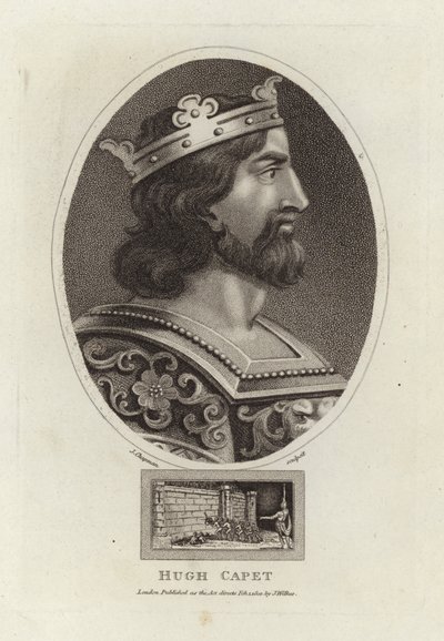 Hugh Capet autorstwa English School