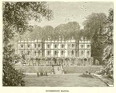 Dwór Hughenden autorstwa English School