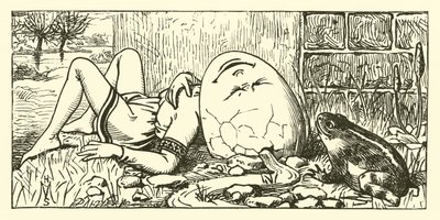 Humpty Dumpty autorstwa English School