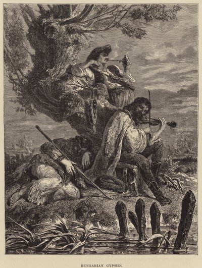 Cyganie węgierscy autorstwa English School