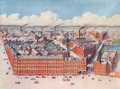 Manufaktura ciastek Huntley & Palmers, Reading, Anglia autorstwa English School