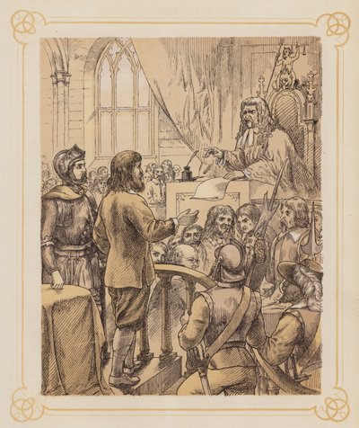 Ilustracja do książki Bunyana "Pilgrim