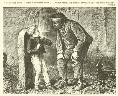 Ilustracja do wielkich oczekiwań (grawerowanie) autorstwa English School