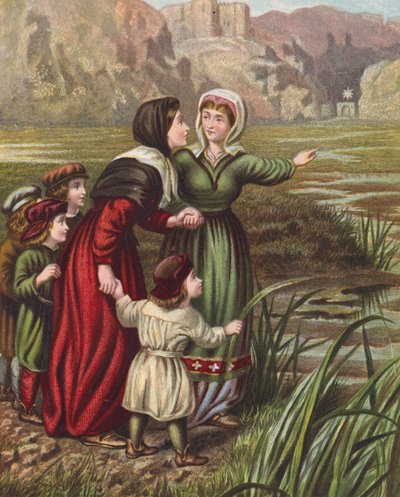 Ilustracja do książki "Pilgrim