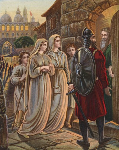 Ilustracja do książki "Pilgrim