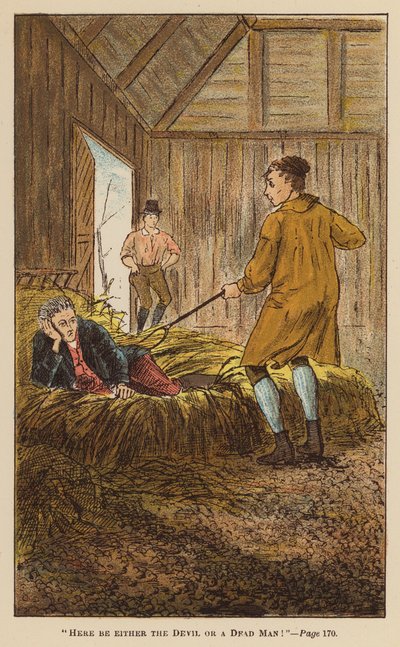 Ilustracja do Przygód Roderyka Randoma autorstwa Tobiasa Smolletta (kolorowa litografia) autorstwa English School