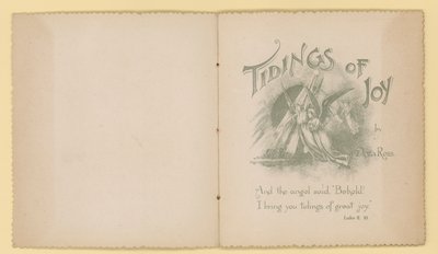 Ilustracja do Tidings Of Joy autorstwa Dory Ross autorstwa English School