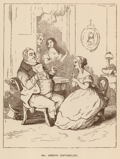 Ilustracja do Vanity Fair autorstwa Thackeraya (lito) autorstwa English School