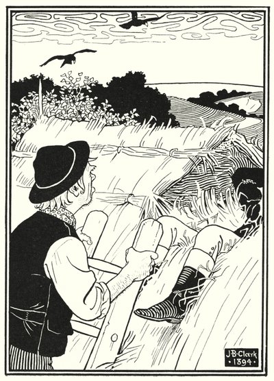 Ilustracja do Przygód barona Munchausena (rycina) autorstwa English School
