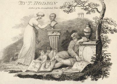 Ilustracja z książki Thomasa Hodsona, autora "The Accomplished Tutor" (rycina) autorstwa English School