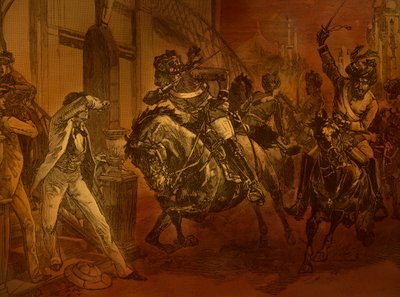 Indyjska rebelia z 1857 r., ilustracja z "Cassell