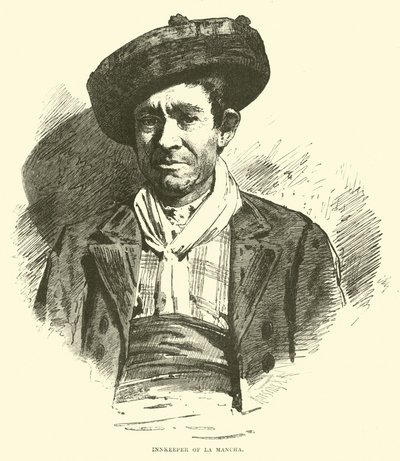 Karczmarz La Mancha autorstwa English School