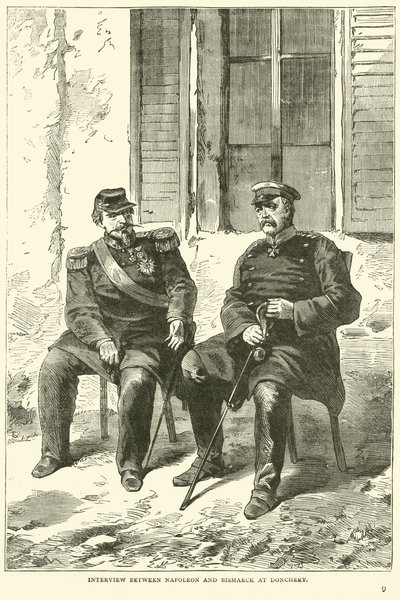 Wywiad między Napoleonem a Bismarckiem w Donchery, wrzesień 1870 autorstwa English School