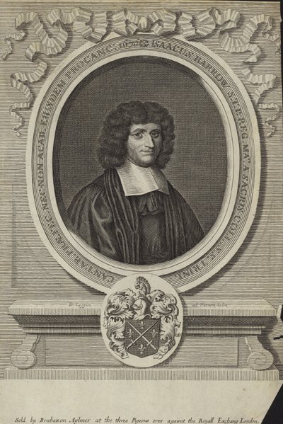 Izaak Barrow autorstwa English School