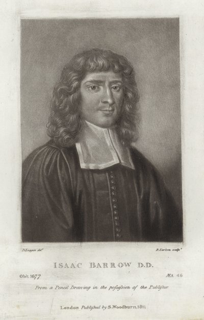 Izaak Barrow autorstwa English School
