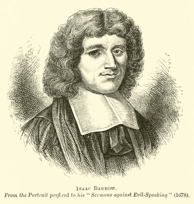 Izaak Barrow autorstwa English School