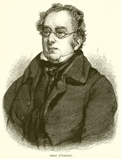 Izaak Disraeli autorstwa English School