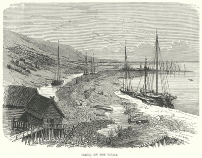 Isadij, na Wołdze (rycina) autorstwa English School