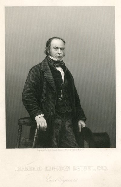 Isambard Kingdom Brunel, inżynier budownictwa autorstwa English School