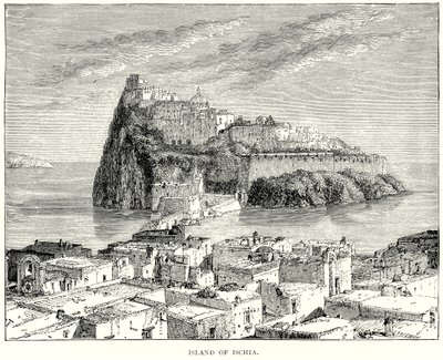 Wyspa Ischia (rycina) autorstwa English School
