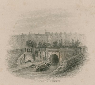 Tunel Islington, Regents Park, Londyn autorstwa English School