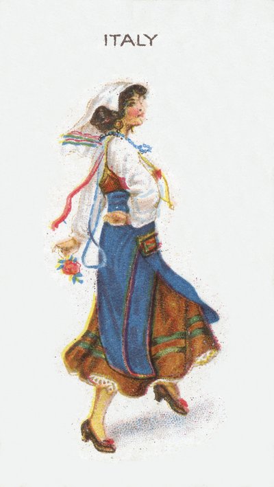 Włochy, 1915 autorstwa English School