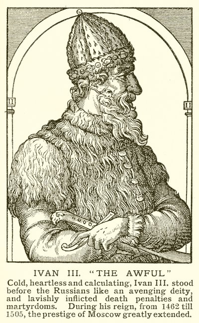 Iwan III Okropny autorstwa English School