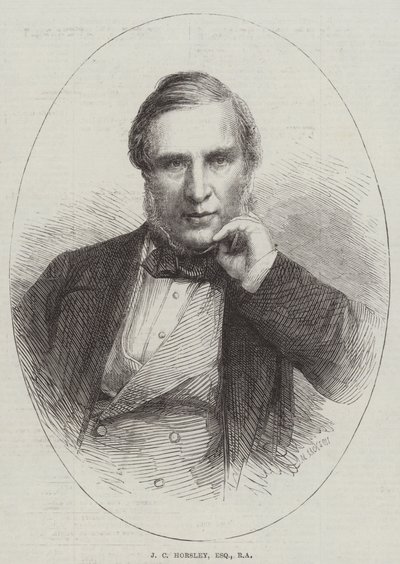 J C Horsley, Esquire, RA (grawerowanie) autorstwa English School